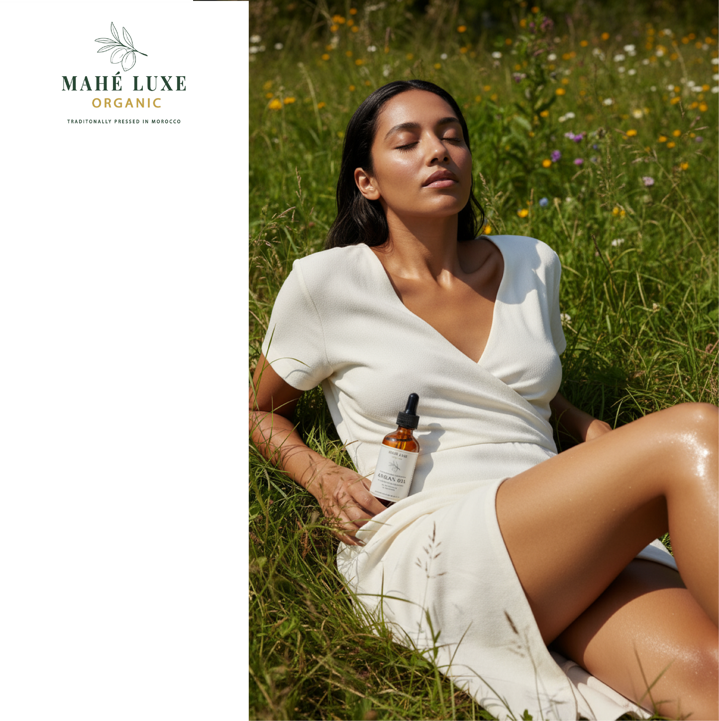 Organic Cold-Pressed Argan Oil Bundle – 120ml Dual Bottle Set for Face, Body & Hair